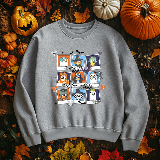 Bluey With Friends Halloween Tee