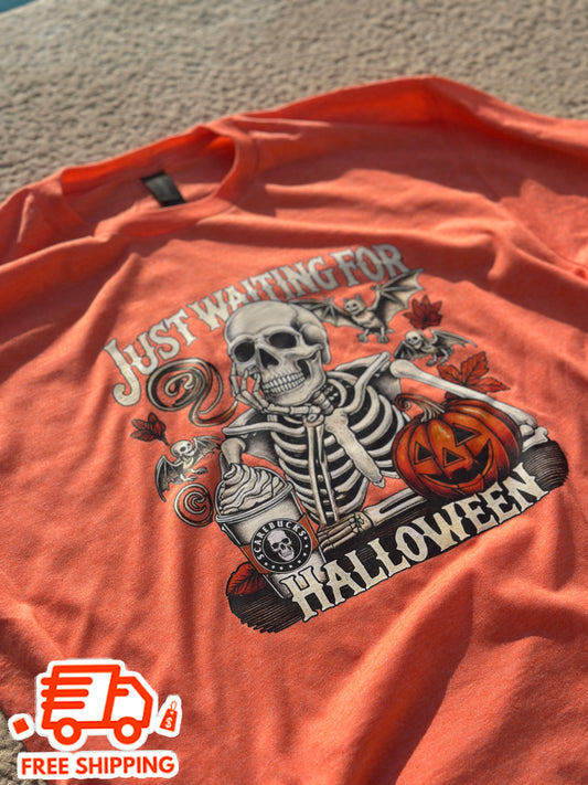 "Just Waiting" - Halloween Shirt