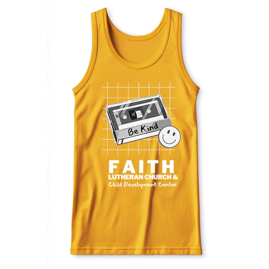 Faith Cassette Tank Top - Yellow - Adult